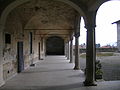 Il portico inferiore di Palazzo Albuzzi