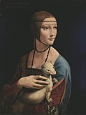 Dama s hermelinom, ok. 1490, Narodni muzej, Krakov