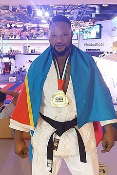 christophe mputu au championnat du monde Ju-jitsu aboudhabi 2023