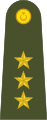 Distintivo di grado di Yüzbaşı dell'Esercito turco