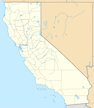 Вентура. Карта розташування: Каліфорнія