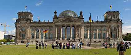 Gedung Reichstag, kantor Bundestag