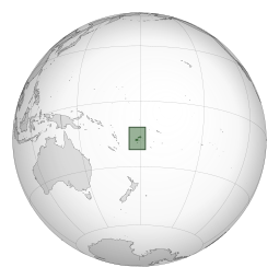 Localização da Fiji