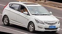 Hyundai Verna hatchback (RC; facelift, China)
