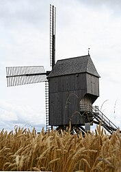 Valmy windmill stands today where the Battle of Valmy took place