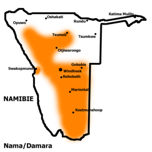 Nama keele leviala Namiibias