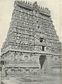 インド、ティルチラーパッリのスリランガム寺院（National Geographic Magazine 1909年11月号）