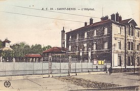 L'entrée de l'hôpital Danielle-Casanova dans l'entre-deux-guerres.