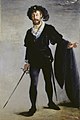 Portret van Faure in de rol van Hamlet (1877) Edouard Manet, Museum Folkwang, Essen