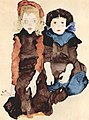 "Kaks väikest tüdrukut" (1911)