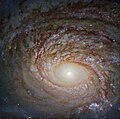 Center of the galaxy imaged by the Hubble Space Telescope.[10]
