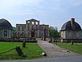 La façade du château de Thury-Harcourt.