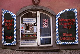 Dampfnudel bakery in the Baumburger Turm