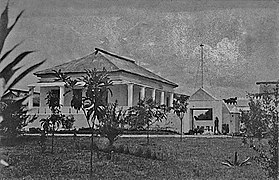 Military command house at Manu-Fahi in 1908.