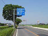 埼玉県深谷市起会付近