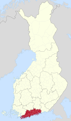 Lage in Finnland