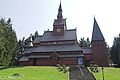 Gustav Adolf stavkirke i Harzen blev bygget i 1907, angivelig med Borgund stavkirke som forbillede. Ligheden er ikke påfaldende.