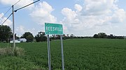 Reesville community sign