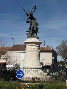 Denkmal für Montcalm (1910), Vestric-et-Candiac, Place Montcalm.