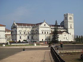 Cathédrale Sainte-Catherine, à Velha Goa.