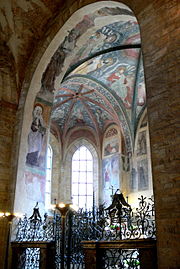 Bazilikanın tərkibinə daxil olan Lüdmila kapellası