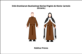 habit of a monk (example) Main category: Catholic habits, dress and costume
