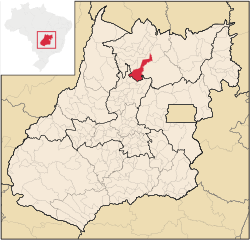 Location in Goiás state