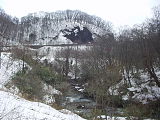 クスリサンベツ川（2004年3月）