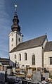 English: Southeastern view with cemetery Deutsch: SO-Ansicht mit Friedhof