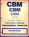 Umschlagseite des Handbuchs zum Commodore 2001 Series Personal Electronic Transactor