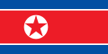 Nord-Koreia flago
