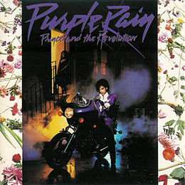 Soundtrack-albumin Purple Rain kansikuva