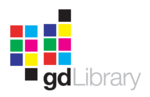 GD Libraryn logo.