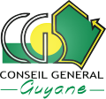 Logo de l'ancien conseil général de Guyane (1948-2015).