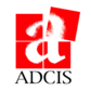 Logo ADCIS avec un a blanc réparti sur quatre carrés rouges dont un en haut à droite légèrement tourné