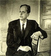 Kārļa Miesnieka gleznotā portretā Otrā pasaules kara laikā