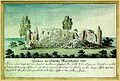 Marienhauzenas pils drupas pēc sagraušanas 18. gadsimta sākumā