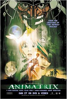 Poster tayangan pawagam filem The Animatrix