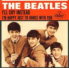 Обложка сингла The Beatles «I’ll Cry Instead» (1964)