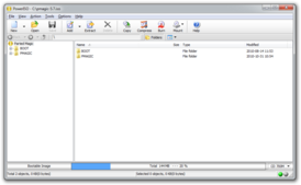 Скриншот программы PowerISO