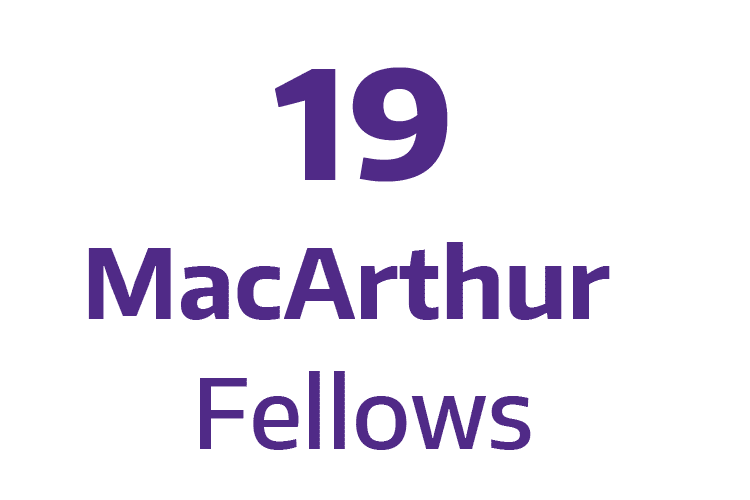 19 MacArthur Fellows