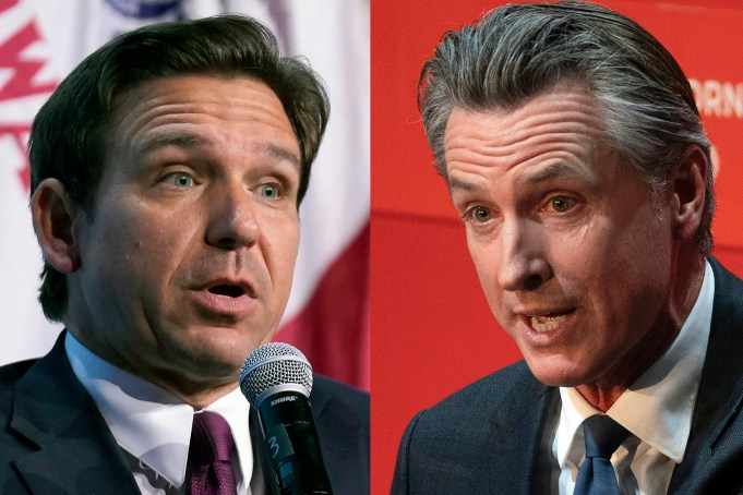 ron desantis gavin newsom debate how to watch live online