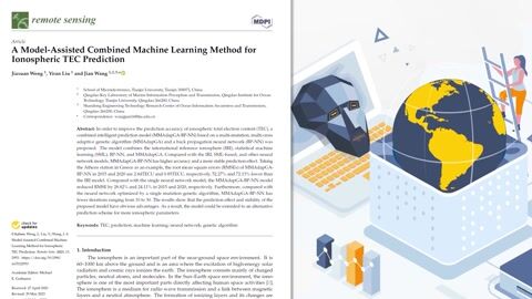 A Model-Assisted Combined Machine Learning Method for Ionospheric TEC Prediction