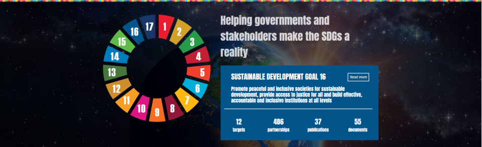 Helping Governments and Stakeholders make the SDGs a reality