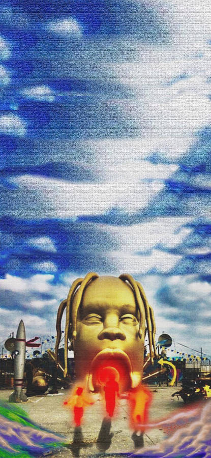 Astroworld Iphone Fondo de pantalla