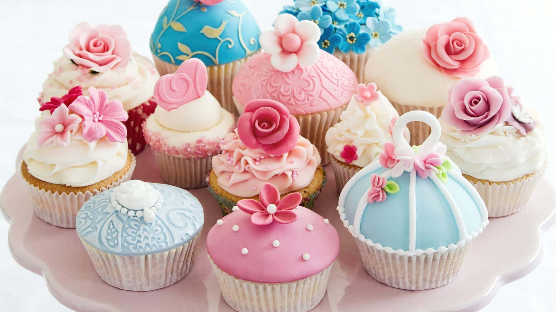 Cute Cupcake Wallpaper