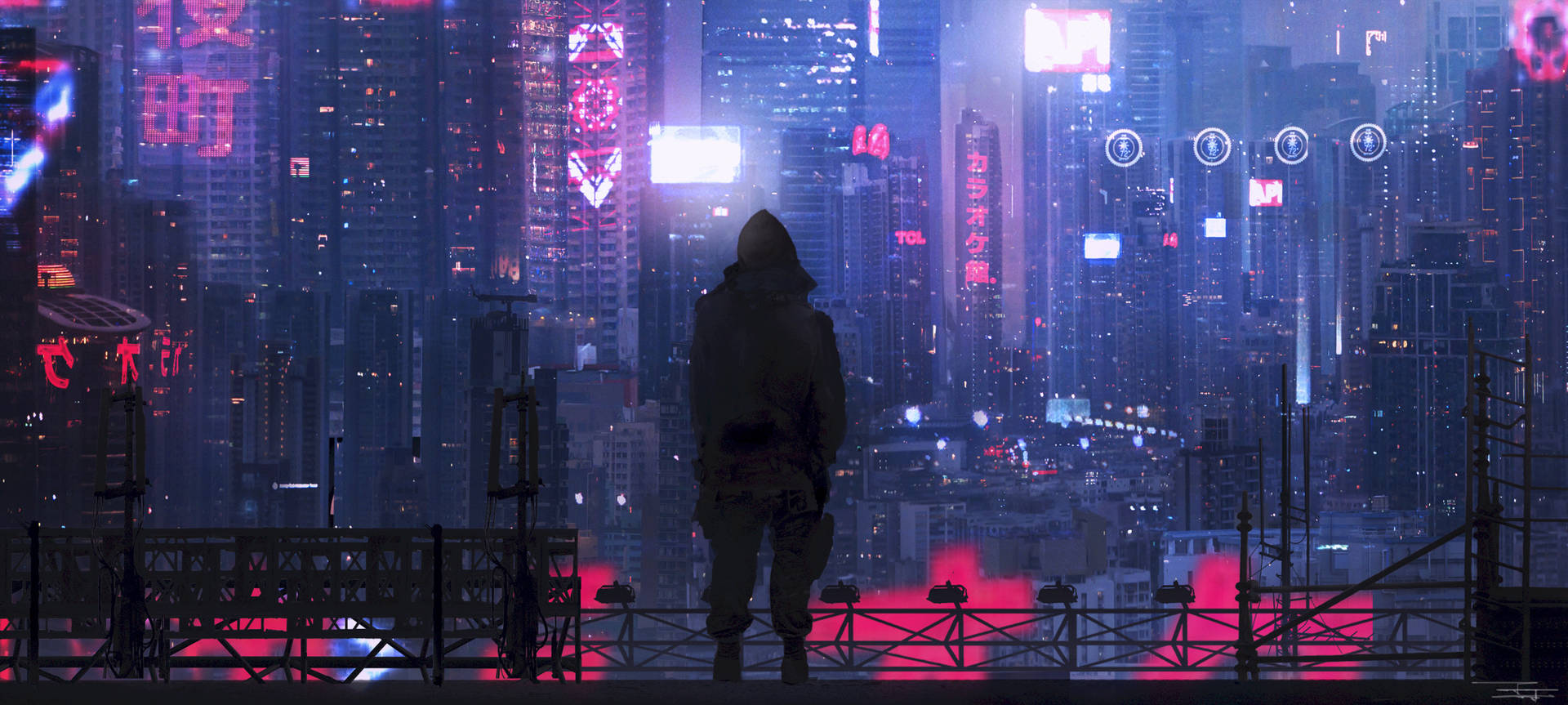 Cyberpunk City Wallpaper