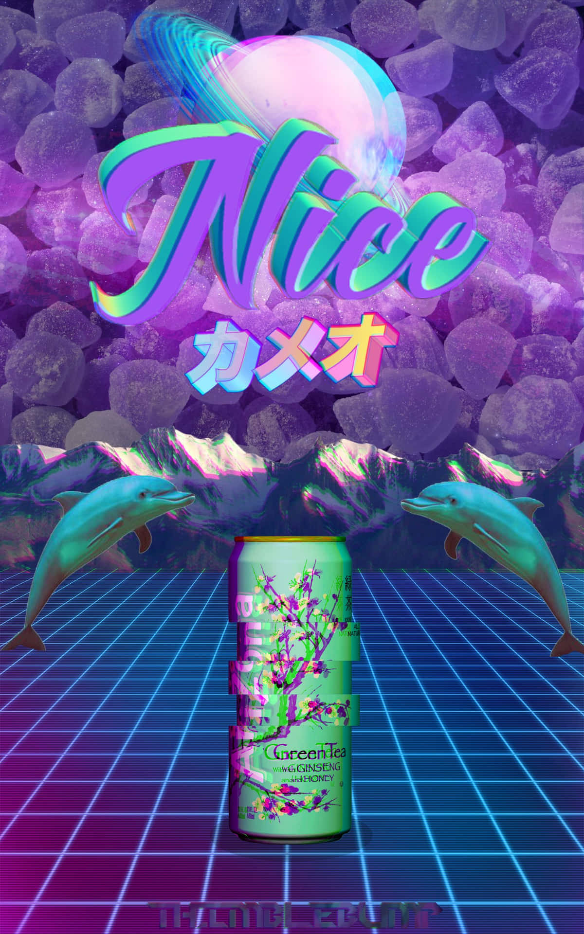 Estética Vaporwave Fondo de pantalla