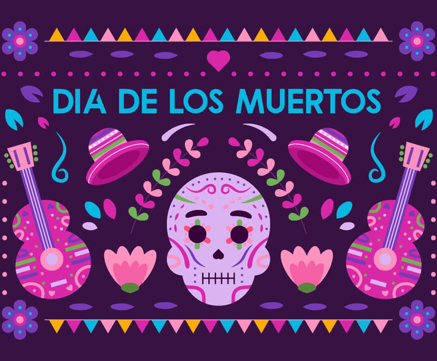 Fondods Del Día De Los Muertos