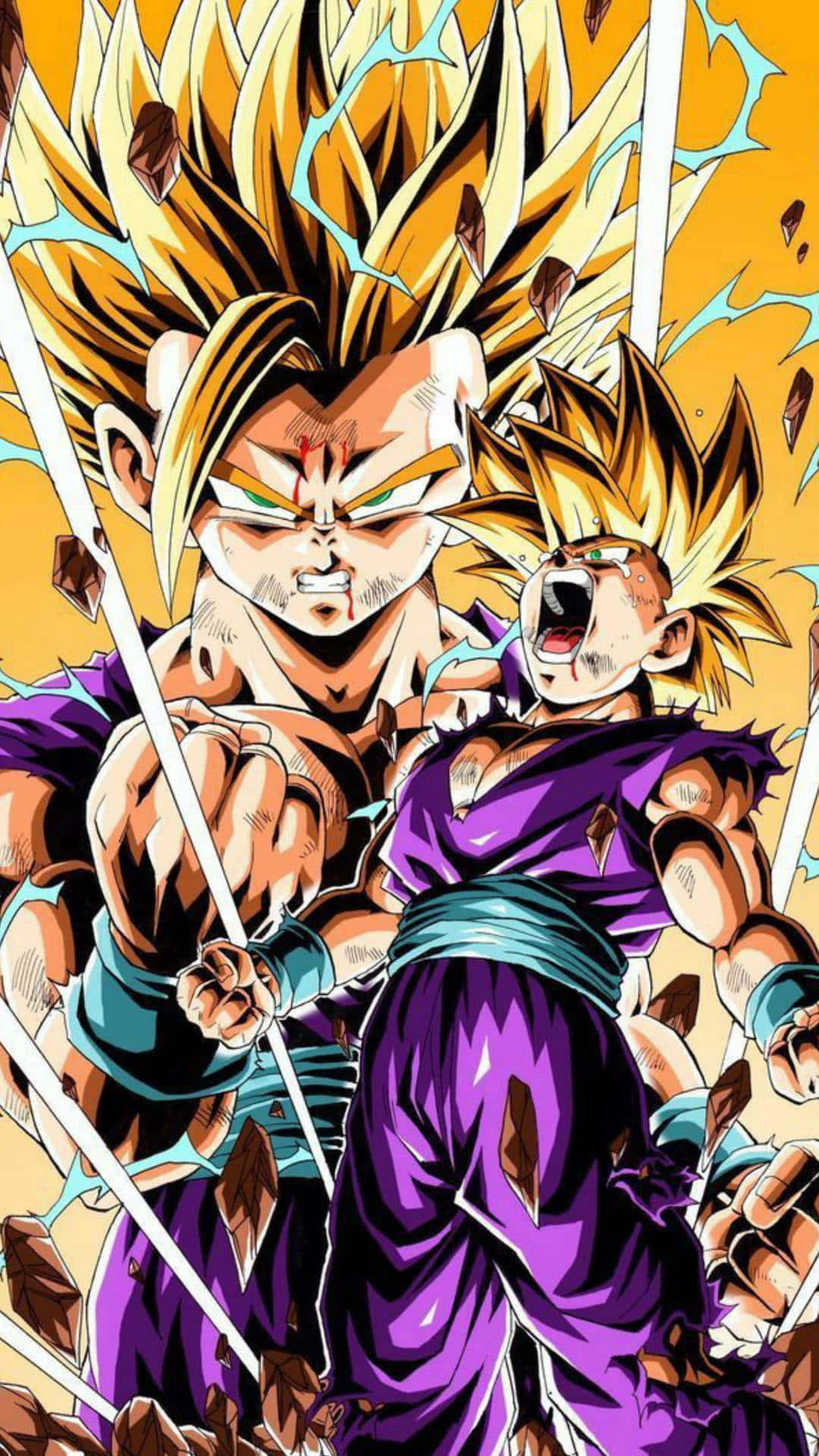 Gohan Iphone Fondo de pantalla